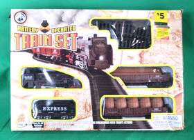 90rye15 Anky Battery Operated Train Set With Light 18 Piece - Requires 2 Aa