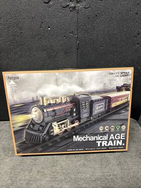 A29ts Aotipol Mechanical Age Train Set Light-up Sound And Smoke