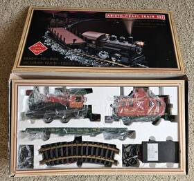Art-28025 Aristocraft 022081280256 G Scale 1 29 Train Set Christmas North Pole Rr Read