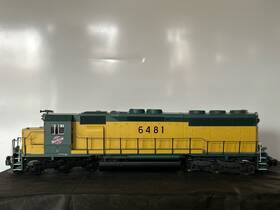 Njl029761 Aristocraft Trains Art-22408 Sd-45 Diesel Locomotive 1 29 Cnw 6481 Gauge