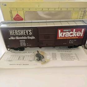 Art46000-01 Asisto-craft Trains Aristo-craft 40ft Boxcar Art-46965 Hershey #2001 1 29 Scale #1 Gauge