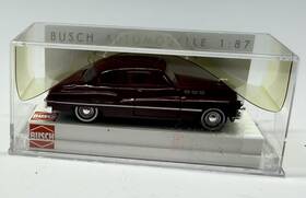 Athearn 001738447064 New In Pack Rare Busch Ho 1/87 1950 Burgundy Buick Limousine #44706 Scale Car