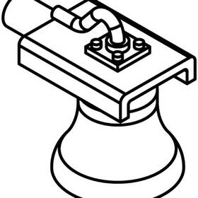 01092 Athearn Ho Hood Side Mount Bell 3
