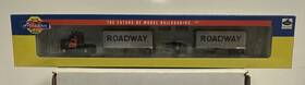 13878 Athearn N Scale Roadway Mack R Truck With 28ft Trailers #13878