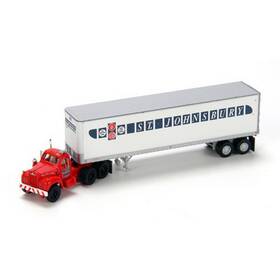13895 Athearn N St Johnsbury Mack B With 40ft Z-van Trailer Ln/box