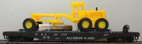 80275 Athearn 1392 B&o 50ft Flat Car With Magnetic Cox Grader Load Kds #