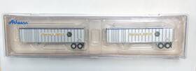 17105 Athearn N Scale Chesapeake And Ohio 40ft Exterior Post Trailers #1 2 Ln