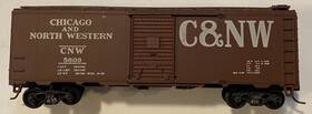 5609 Athearn 204/1200 Vintage Chicago And North Western 40ft Box Car Rtr St Kds #