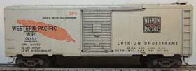 19357 Athearn 210/1204 Western Pacific Feather 40ft Steel Boxcar Rtr St Kds Car #