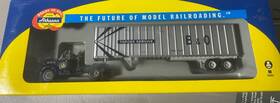 Athearn 28012 B And O Mack Tractor Truck With Exterior Post 40 Trailer