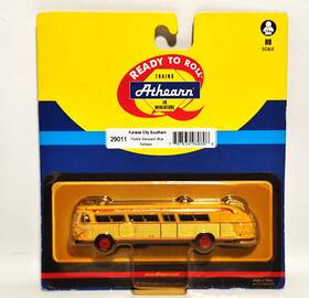 29011 Athearn Ho Kansas City Southern Bus Flxible Visicoach Rtr Sallisaw Nos