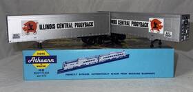 5153 Athearn Blue Box 40ft Piggyback Trailer 2 Illinois Central Ho Scale