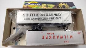 5159-5167 Athearn Ho 40 Ft Trailer 2-pack Milwaukee Road And Southern Railway