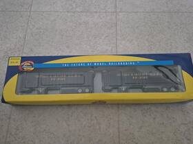 70967 Athearn Ho #70967 Ext-post 40ft Z-van Trailers 2 Chicago And Eastern Illinois