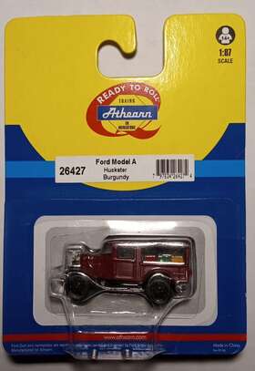 1930 Athearn 797534264274 # 26427 Ford Model A Huckster Produce Delivery Burgundy Brand New