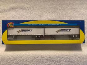 Athearn 797534284074 #28407 Ho Scale Swift 53ft Wabash Duraplate Trailers 2