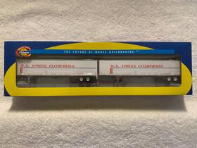 Athearn 797534284098 #28409 Ho Scale U.s. Xpress 53ft Wabash Duraplate Trailers 2