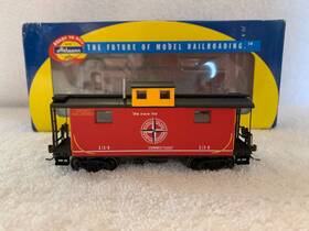 2-window Athearn 797534742574 #74257 Ho Scale Detroit Toledo And Ironton Caboose #134