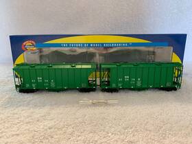 413414b Athearn 797534875500 #87550 Ho Scale Burlington Northern 40ft 2600 Airslide #413414a/413414b