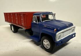 F-850 Athearn 91952 Ho Scale Rtr 1968 Ford Blue Grain Truck