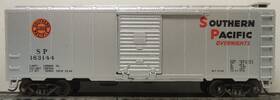 163144 Athearn Bev-bel 1140-2 Sp Silver Overnight 40ft Sd Box Car Rtr # Item #1140-2