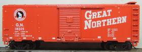1175-3 Athearn Custom Painted Bev-bel Great Northern Red 40ft Boxcar Rtr Kds Car # 18325 Item