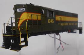 Athg-82263 Athearn Genesis Ho Scale Complete Shell Gp-9 Seaboard Coast Line #1045