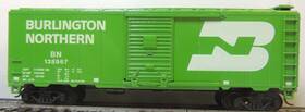 138967 Athearn Kar-line 168-1 Burlington Nortern 40ft Sd Box Car Rtr Nib Mw Kds #
