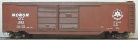 A-210 Athearn Metal Line All Monon 50ft Dd Boxcar Rtr St Mw Car # 1527 Item