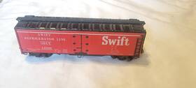 A-409 Athearn Metal Line Vintage Wooden Swift Refrigerator Srlx # 12000 Ho Scale Freight Train