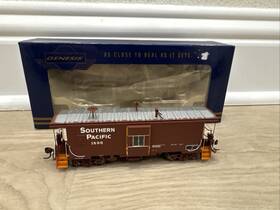 C-50-4 Athearn R-t-r G63351 G63048 Ho Southern Pacific Bay-window Caboose 1896 With Lights