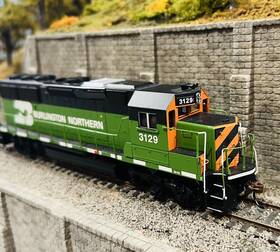 Ath77887 Athearn Ready To Roll Rtr Ho Scale Bn Burlington Northern Emd Gp50 #3129 Dcc/lnib