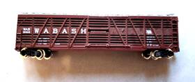 16605 Atlas Original Vintage N Gauge Wabash Dale-deck Stock Car
