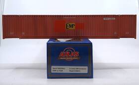 3002039-4 Atlas O Gauge Emp Ex-hub Jindo 53ft Container #200413 -weathered Ln/box