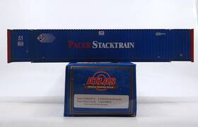 3006327-6 Atlas O Master Line Pacer Jindo 53ft Container #886813 -weathered Ln