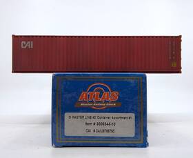 Caiu9766750 Atlas 3006344-10 O Master Line Cai 40ft Container #caiu9766750 -weathered Ln/box