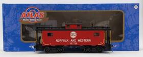 3008303 Atlas O Scale 2-rail Norfolk And Western Ne-6 Caboose Ln/box