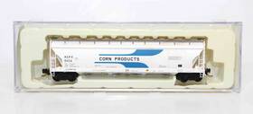 51134 Atlas 40032 Pressureaide Centerflow Covered Hopper Acfx #51134 Light Weathered