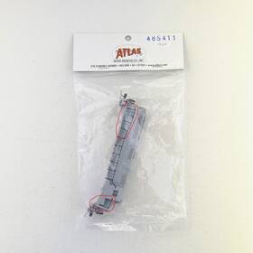 Atlas 485411 N Scale Gp-40 As Is Locomotive Body Shell Assembly Undecorated