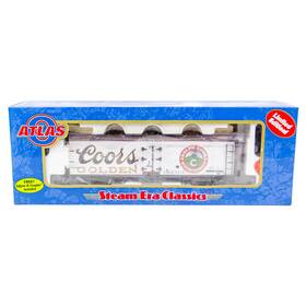 3-rail Atlas 8141-3 O Gauge Coors 40ft Wood Reefer Train Car # 5412 Limited Edition