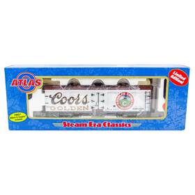 3-rail Atlas 8141-4 O Gauge Coors 40ft Wood Reefer Train Car # 5417 Limited Edition
