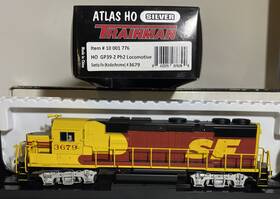 Gp39-2 Atlas 843375076399 Ho Silver Trainman 10 001 776 Ph2 Loco Santa Fe Kodachrome 3679