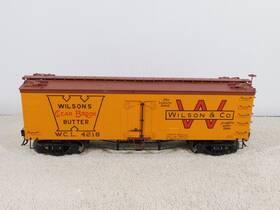 9072-1 Atlas O Wilson And Co. 36ft Wood Reefer Car 2 Rail