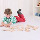 B004blako0 Bigjigs Rail Low Level Track Expansion Piece Set Other Major