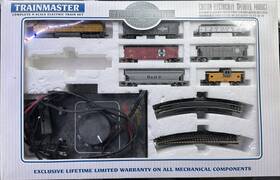 Bachmann 022899241012 Vtg Silver Series Trainmaster Train Set 24101 Missing Straight Track