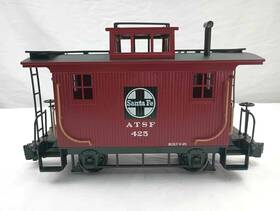 Bachmann 022899900117 Big Haulers Thunderbolt Express Caboose G Guage Santa Fe Atsf 425