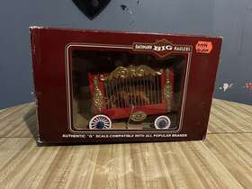 92702 Bachmann 022899927015 G Scale Cage Wagon With Tiger #92702