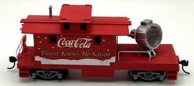 14-00772-019 Bachmann Coca-cola Coke Ho Through The Years Searchlight Train Car Bradford Hawthorne