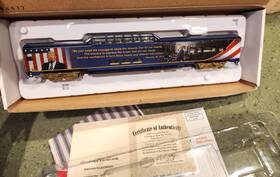 14-01943-004 Bachmann Trump Express 2017 Ho Vista Dome Car 004 Hawthorne Village Bradford Exchange