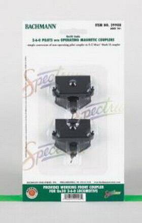 29908 Bachmann On30 2-6-0 Pilots With Operating Magnetic Couplers Set Of 2